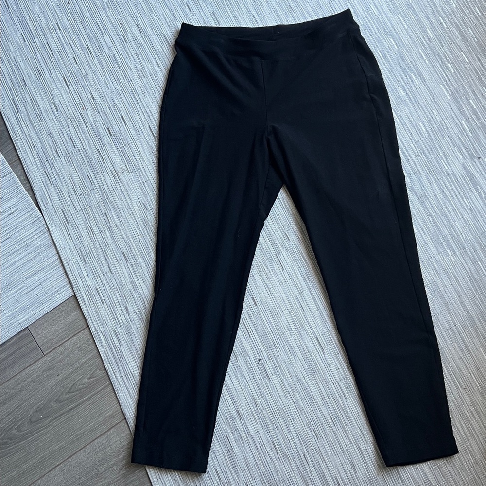 Eileen Fisher Women’s Classic Crepe Black Straight Pant